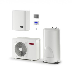 Shiluma pump õhk - vesi Ariston Nimbus, Flex, 40 S NET 5.7 kW, 180 (177 L) veesoojendi wi-fi-ga