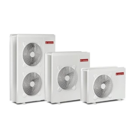 Shiluma sūknis gaiss - ūdens Ariston Nimbus, Flex, 50 S NET 7.1 kW, ar 180 (177 L) ūdens sildītāju wi-fi