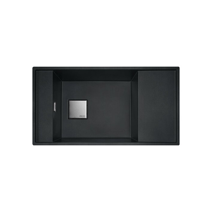 Keramikas (granīta) izlietne FRANKE FRESNO FSG 611-88, onyxo (melns)