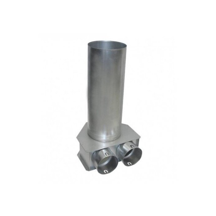 Diffuser box for flexible FITT 75 mm duct 2-ring