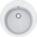 Stoneware (granite) sink FRANKE RONDA ROG 610-41, white
