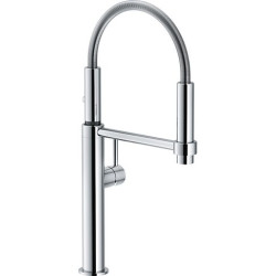 Kitchen (plautuvės) maišytuvas FRANKE PESCARA 360, su ištraukiama žarna, chromuotas