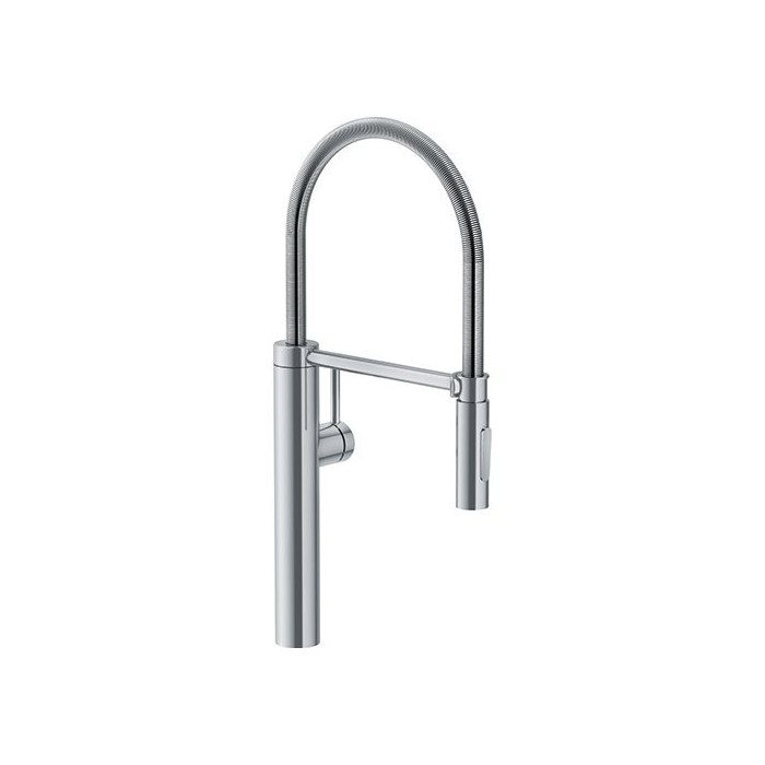 Kitchennis (sink) mixer FRANKE PESCARA XL, with a flexible beak, stainless steel body