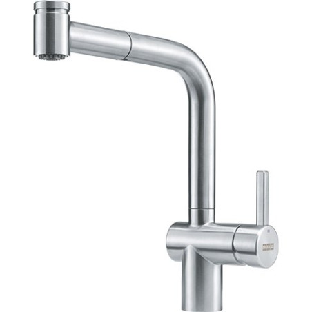Kitchennis (sink) mixer FRANKE ATLAS NEO, with retractable hose, stainless steel housing