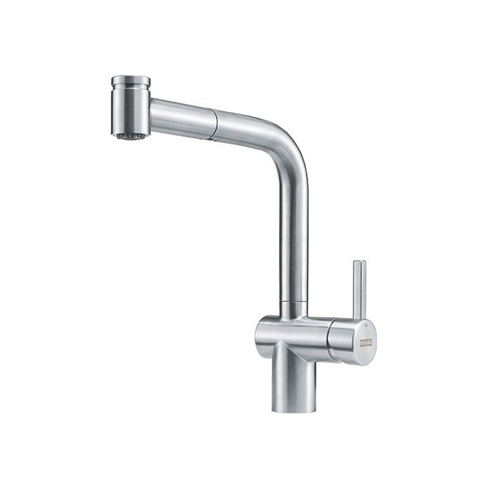 Kitchennis (sink) mixer FRANKE ATLAS NEO, with retractable hose, stainless steel housing