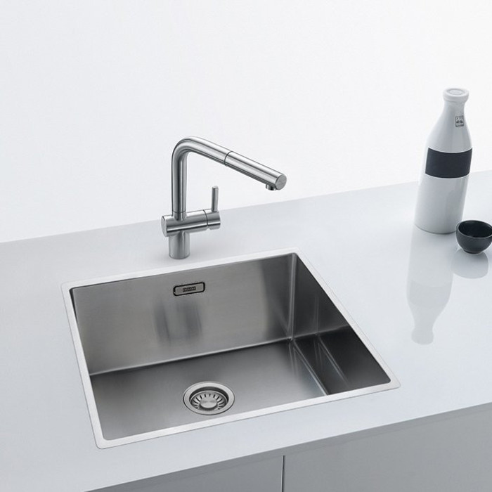 Kitchennis (sink) mixer FRANKE ATLAS NEO, with fixed beak from Laminarstrahl technology