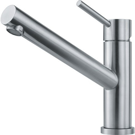 Kitchennis (sink) mixer FRANKE ORBIT, with fixed beak, stainless steel body