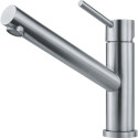 Kitchennis (sink) mixer FRANKE ORBIT, with fixed beak, stainless steel body