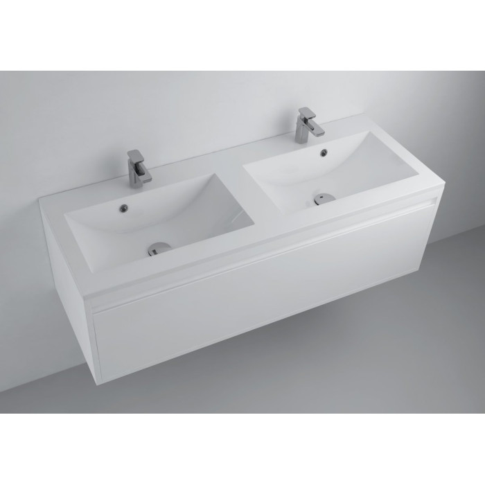 Furniture - suspended stone washbasin VINCENTO Madeira 1200 mm