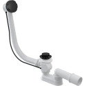 Sifonas voniai ALCA PLAST juodas-matinis, automatinis A55BLACK-80
