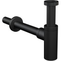 Sifons izlietnei ALCA PLAST 1 1/4"" x 32 mm, melnmatains