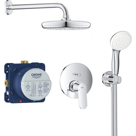 Pre-wall shower system sets GROHE Eurosmart Cosmopolitan 210, 25219001