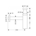 Сифон для умывальника HANSGROHE Flowstar S 1 1/4"" x 32 мм (Выбор разных цветов)