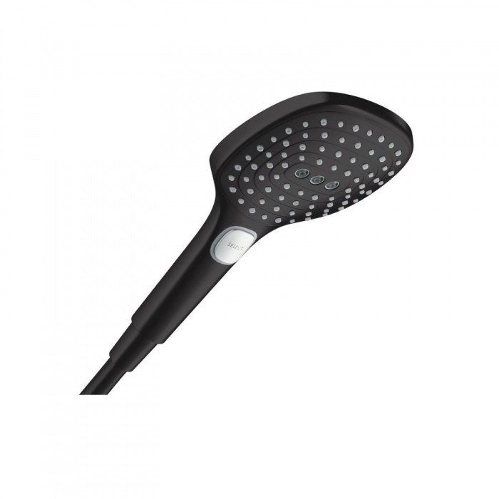 Shower Head HANSGROHE Raindance Select E 3 jet, Matt Black, 26520670