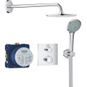 Встраиваемая душевая система GROHE Grohtherm Cosmopolitan 210 с термостатом, 34734000