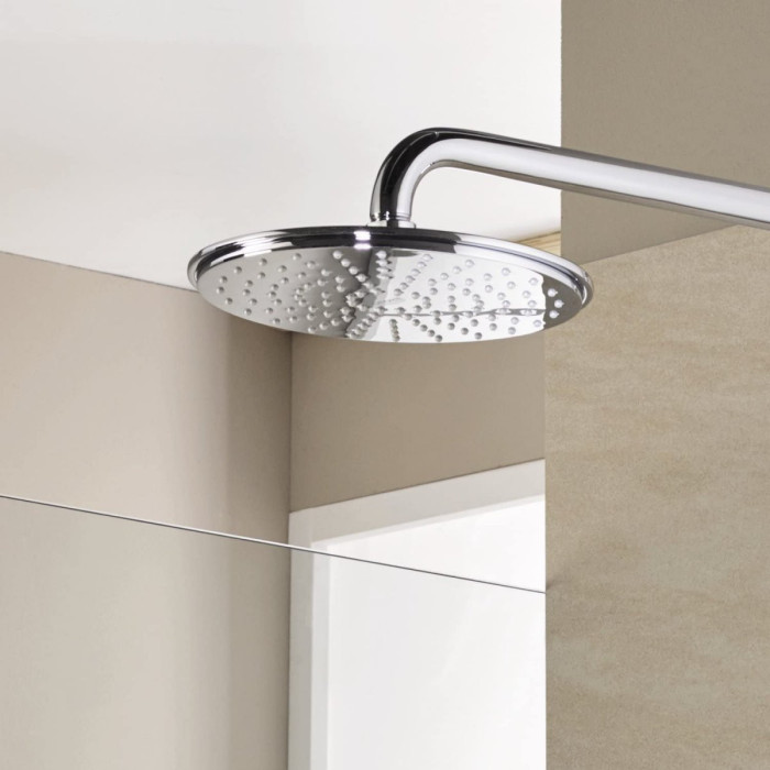 Seinaalune dušisüsteem GROHE Grohtherm Cosmopolitan 210 termostaadiga, 34734000
