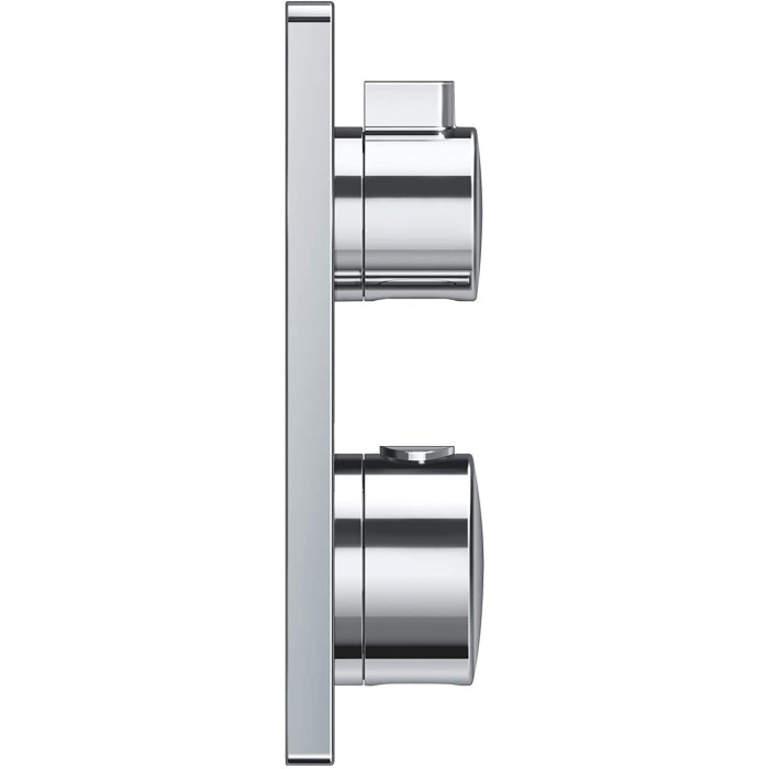 Apakšsienu dušas sistēma GROHE Grohtherm Cosmopolitan 210 ar termostatu, 34734000