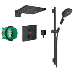 Pre-wall thermostatic shower 6 in 1 set HANSGROHE Raindance E 300