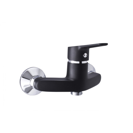Wall shower faucet RUBINETA Uno-12 (BK)
