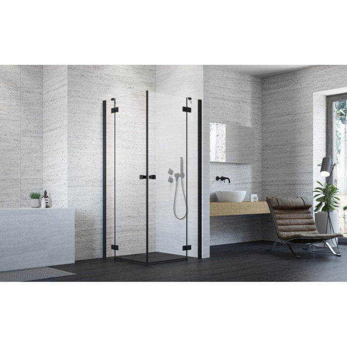 Nurgadušikabiin RADAWAY Essenza New Black KDD