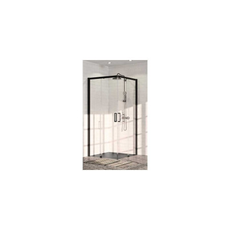Kvadrātveida dušas kabīne HÜPPE Black Edition Classics 2 (900 x 900 mm), H-2000 mm