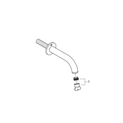 Knābis vannai GROHE Atrio 171 mm, 13139003