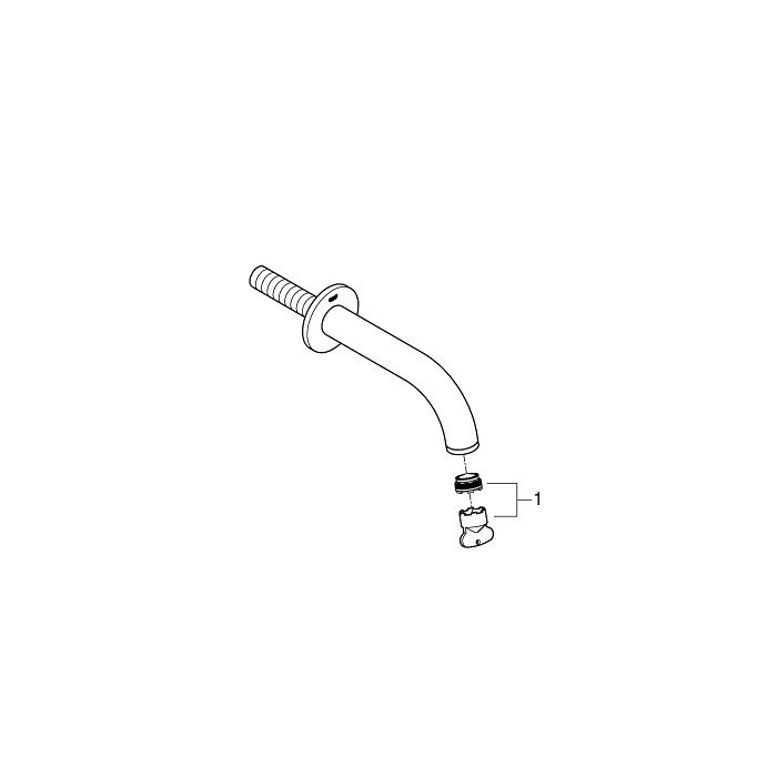 Nokk vannile GROHE Atrio 171 mm, 13139003