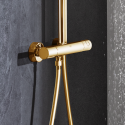 Thermostatic bath-shower system GROHE Euphoria 310 with manual shower Euphoria 110 massage
