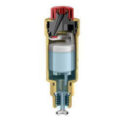 Automātiskais noņēmējs FLAMCO Flexvent 1/2", ar pretvārstu, tiesas