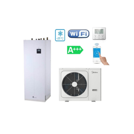 Air-to-water heat pump MIDEA M-Thermal Arctic 6 kW with integrated boiler