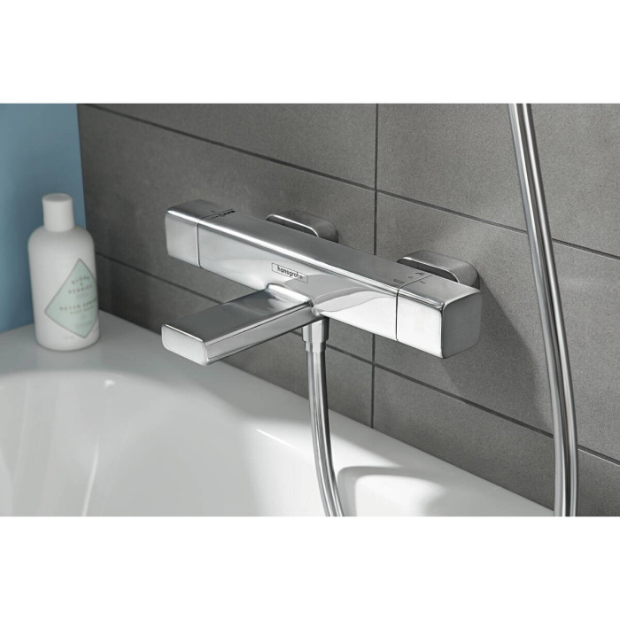 Termostata vannas - dušas jaucējkrāns HANSGROHE Ecostat E, 15774000