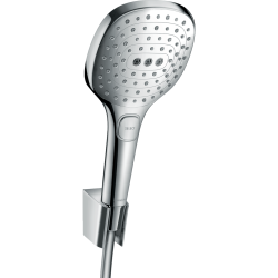 Dušikomplektid HANSGROHE Raindance Select E120 Chrome, 3 funktsiooni, (mitmekordne valik)