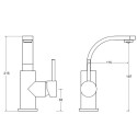 Washbasin mixer BESCO Decco II