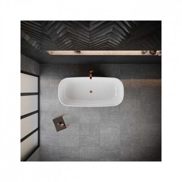 Akmens masės vonia VAYER Serpens 2 1650 x 750 8
