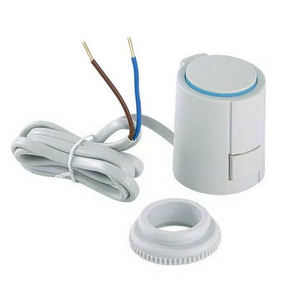Belaidis grindų šildymo valdymo komplektas Wi-Fi su virštinkiniu baltu patalpos termostatu 5