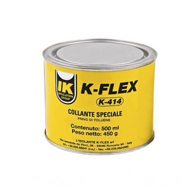 Klijai kaučiukiniai izoliacijai K-FLEX 500 ml / 0,45 kg