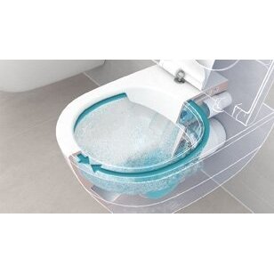 Pakabinamas unitazas VILLEROY & BOCH Subway 2.0 Direct Flush WC su SlimSeat dangčiu, White Alpin