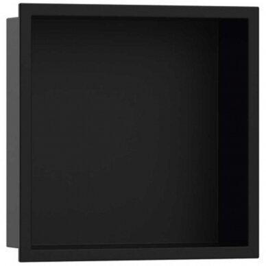 Potinkinė niša HANSGROHE XtraStoris Original 300 x 300 x 100, juoda-matinė, 56061670