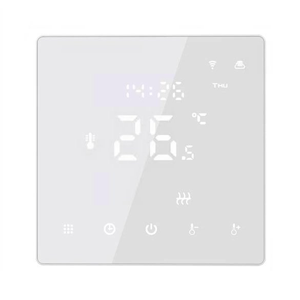 Potinkinis patalpos termostatas slim Wi-Fi, baltas 1