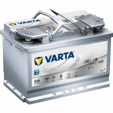 Akumuliatorius VARTA Silver Dynamic AGM E39 70Ah 760A