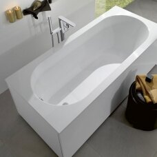 Stačiakampė vonia VILLEROY & BOSH Oberon iš Quaryl medžiagos 750 x 1700 mm