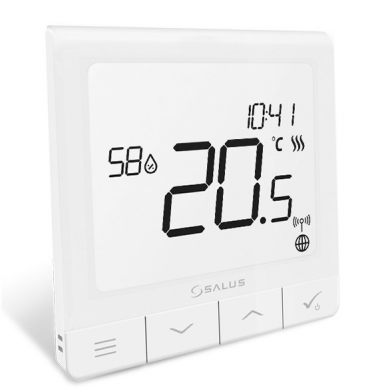 Virštinkinis programuojamas patalpos termostatas SALUS Smart Home sistemos Quantum, SQ610RF