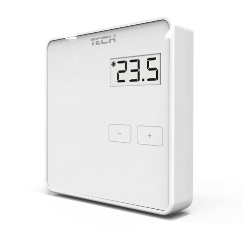 Virštinkinis neprogramuojamas patalpos termostatas TECH EU-294V1, baltas 1