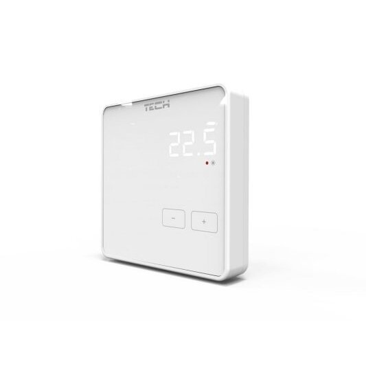 Virštinkinis neprogramuojamas patalpos termostatas TECH R-10z, baltas 1
