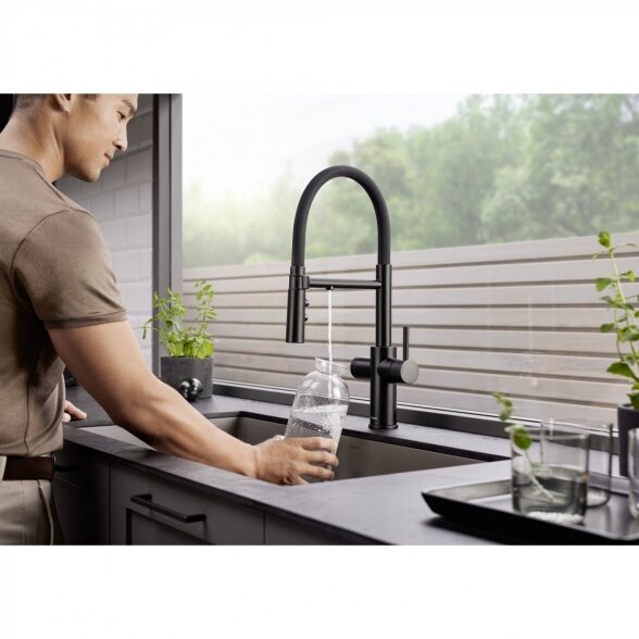 Virtuvinis maišytuvas su geriamo vandens funkcija BLANCO Catris-S Flexo Filter, 526707 1